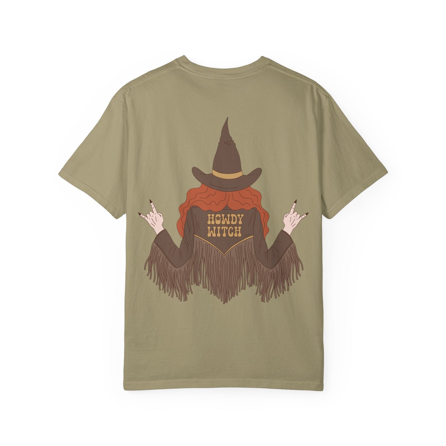 Howdy Witch Unisex T-Shirt, Witchy Apparel, Comfort Colors T-Shirt, Gift for Witches, Casual Witch Clothing | Halloween T-Shirt