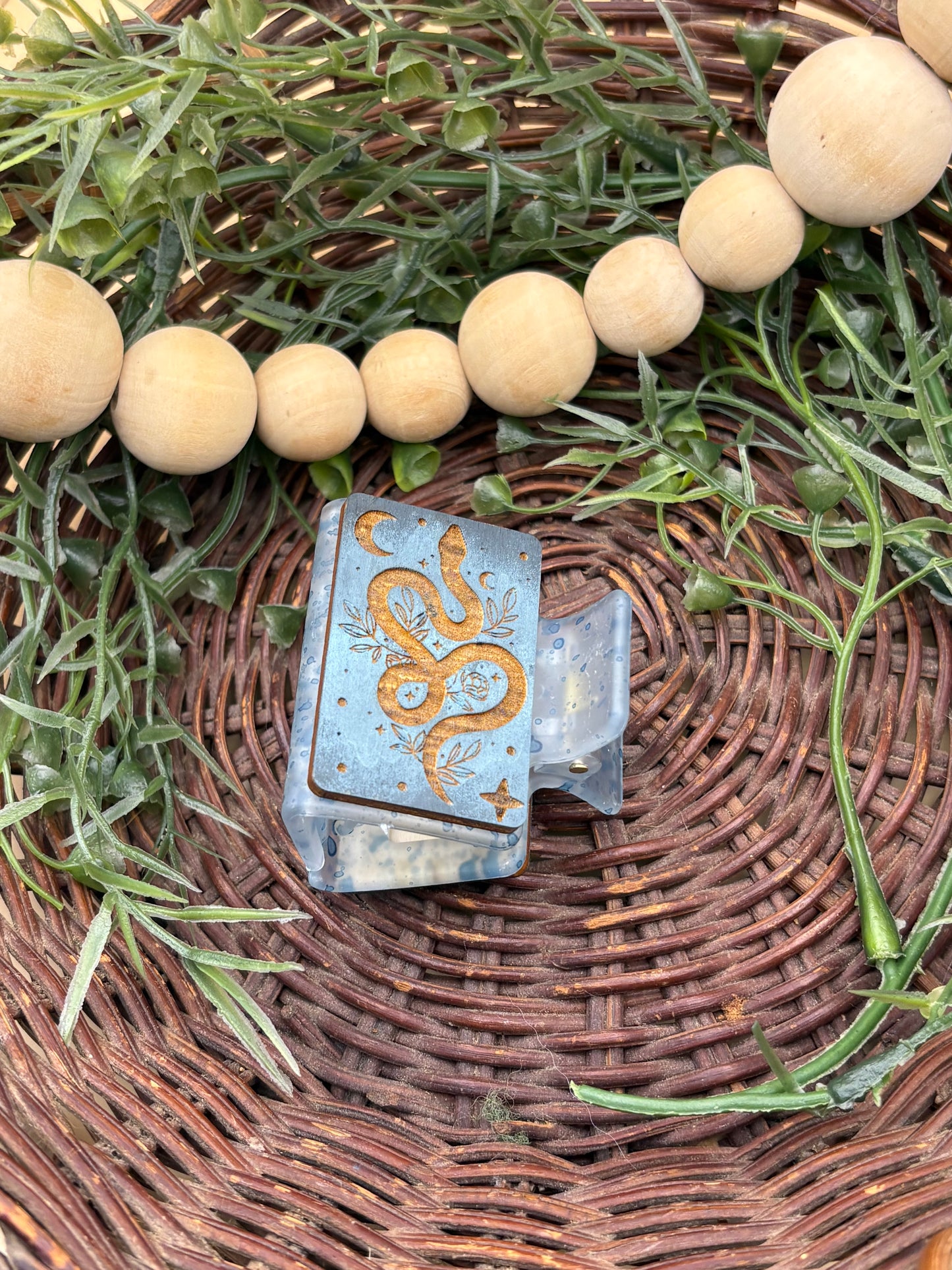 Celestial Snake Hair/Claw Clip