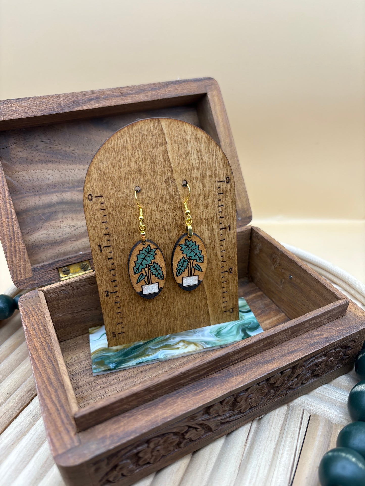 House Plant Earrings - Plant 3