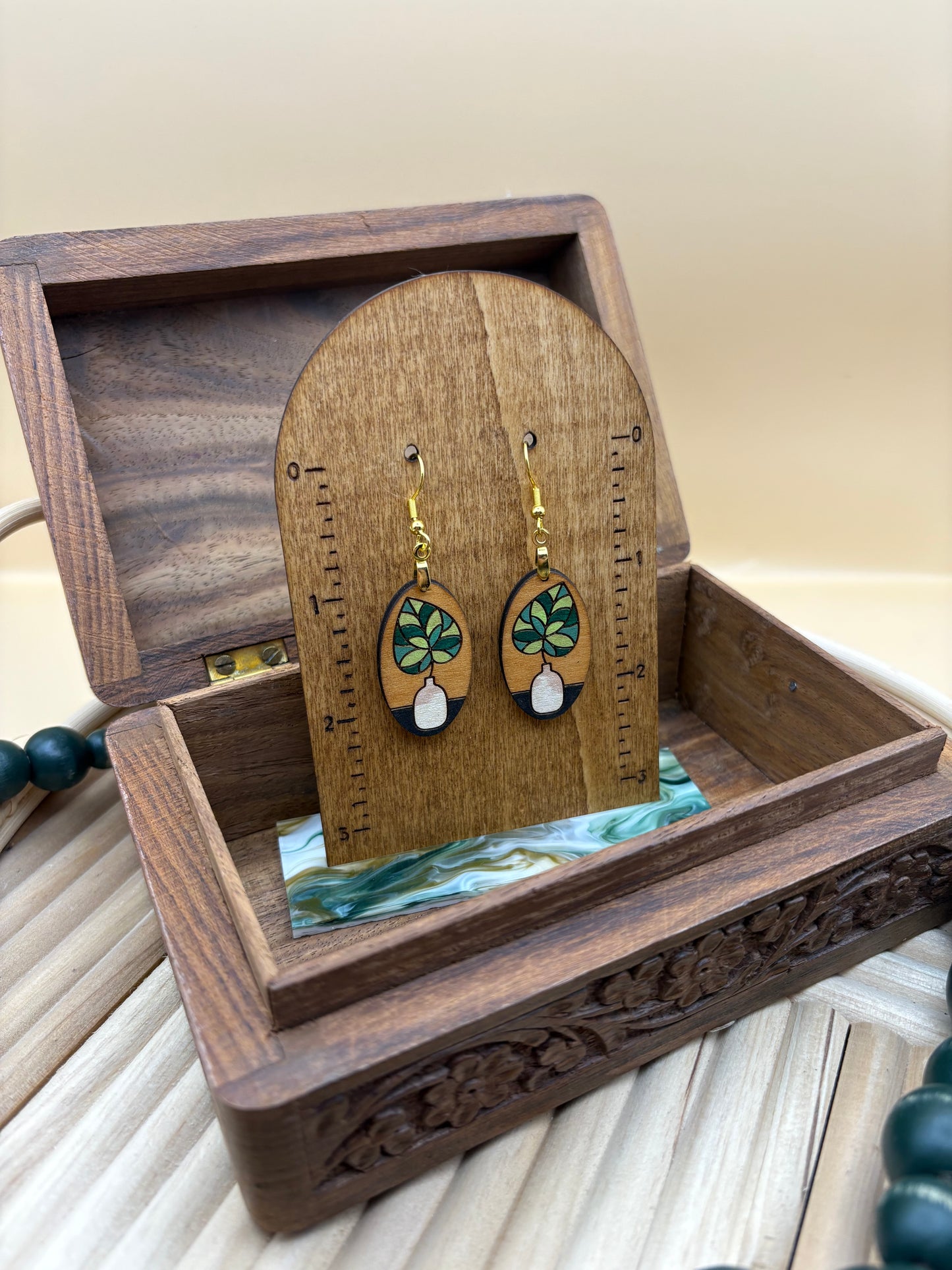 House Plant Earrings - Plant 2