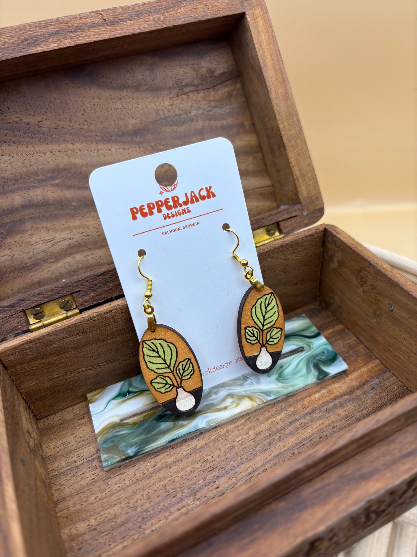 House Plant Earrings - Plant 8