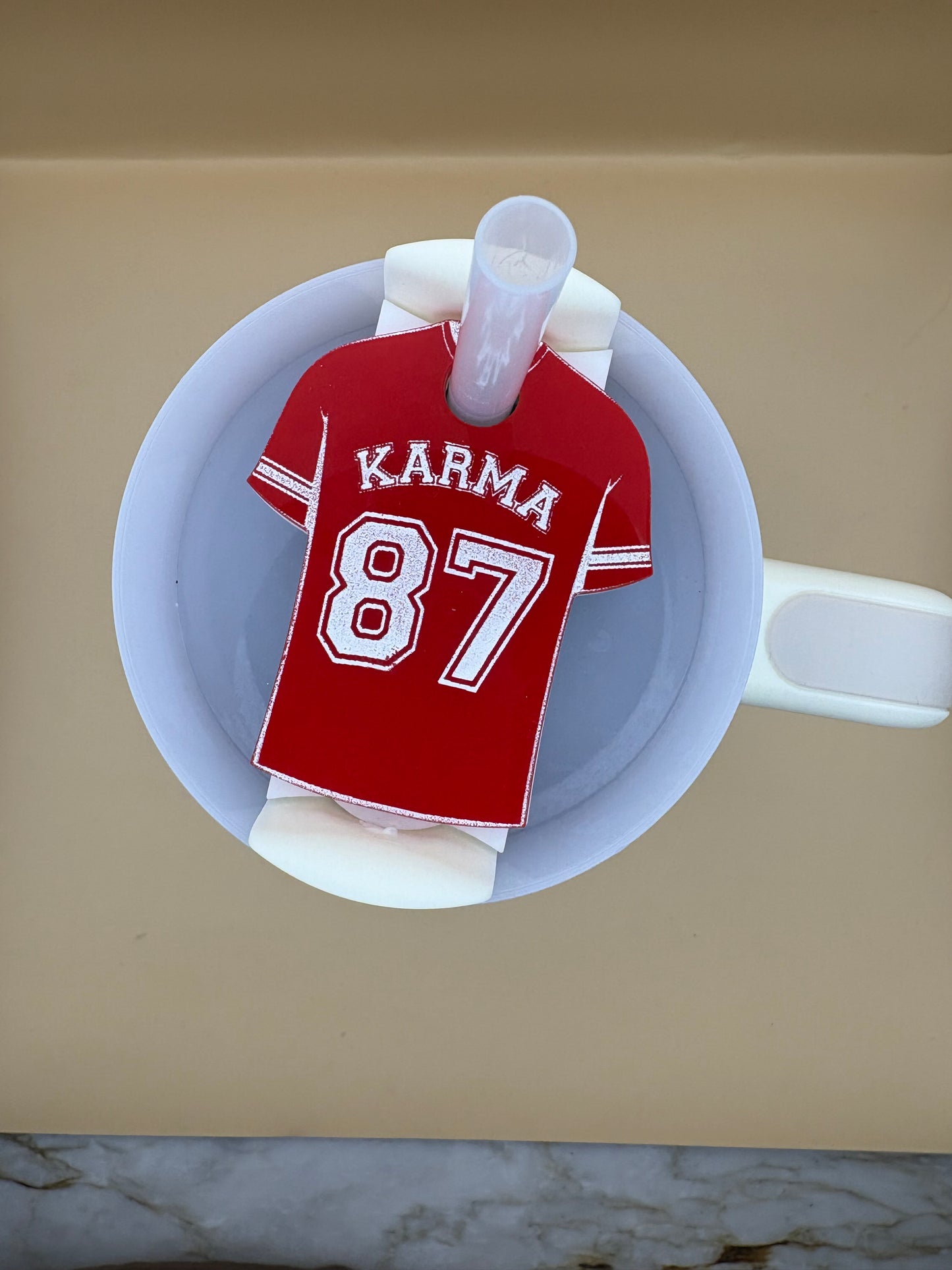 Karma Jersey Tumbler Topper