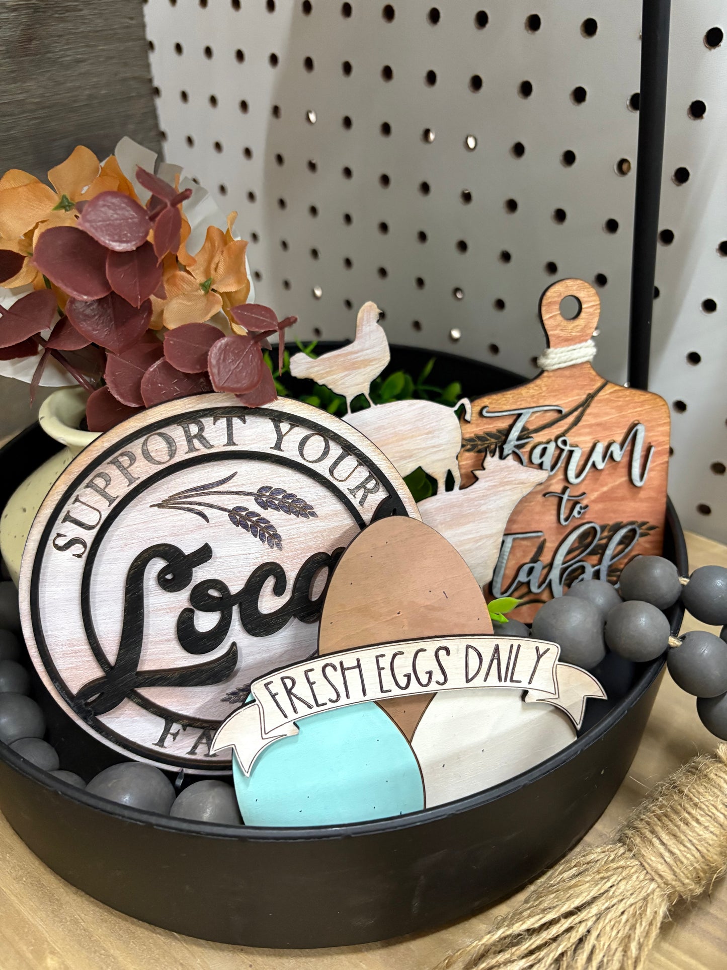 Farm To Table Tiered Tray Set