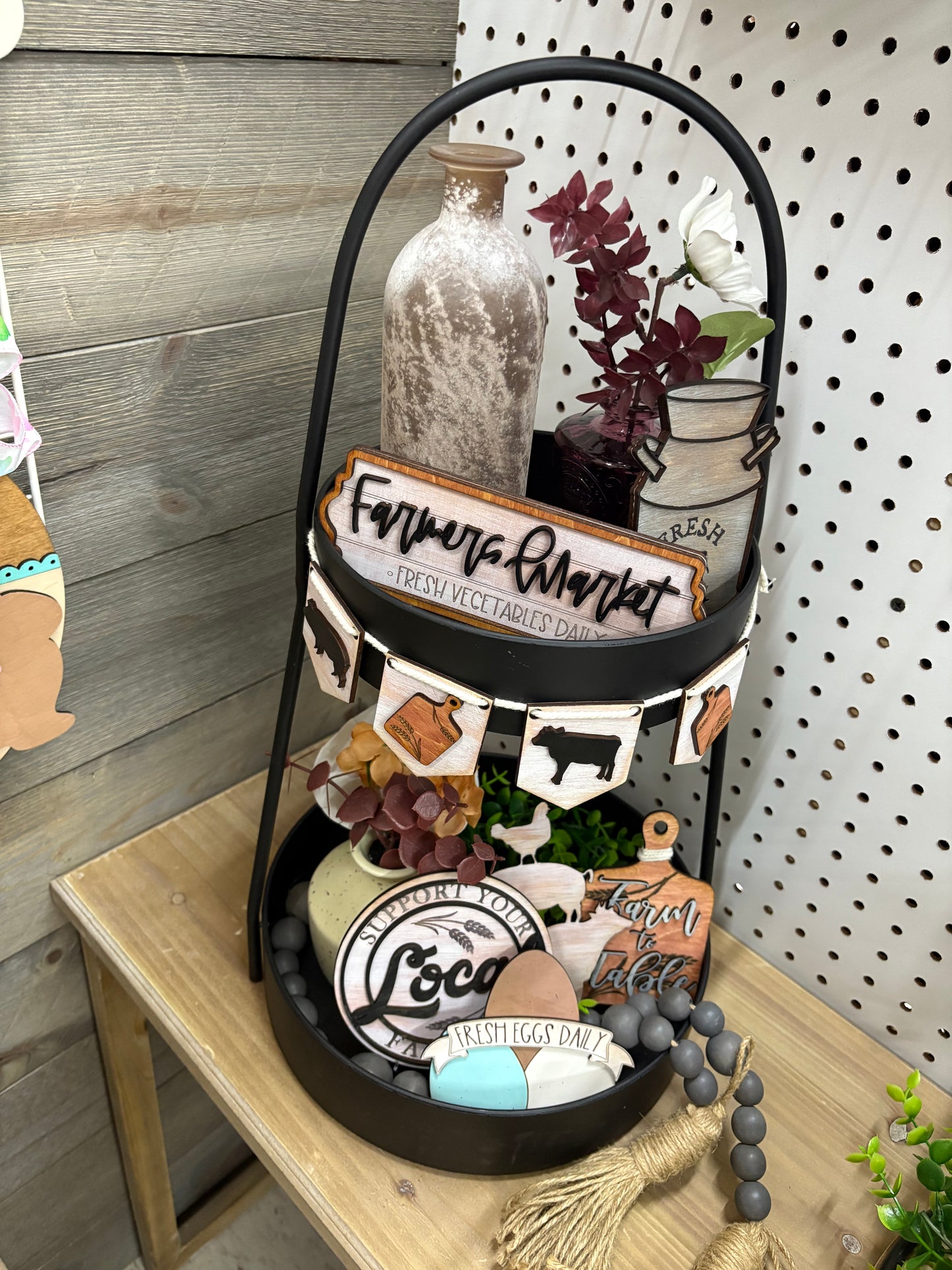 Farm To Table Tiered Tray Set