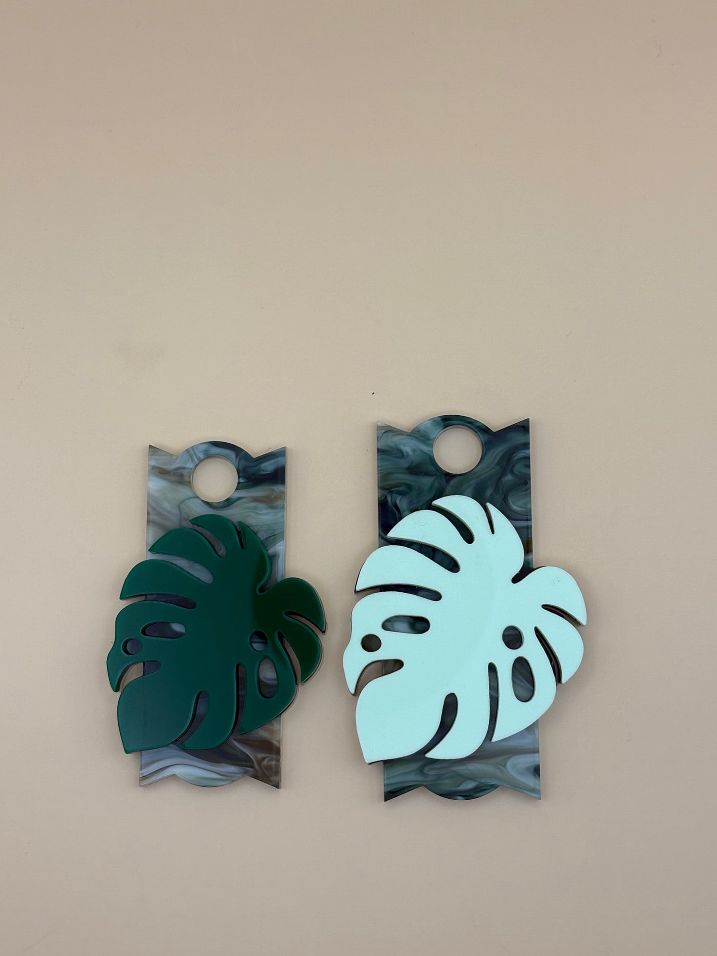 Monstera Tumbler Topper