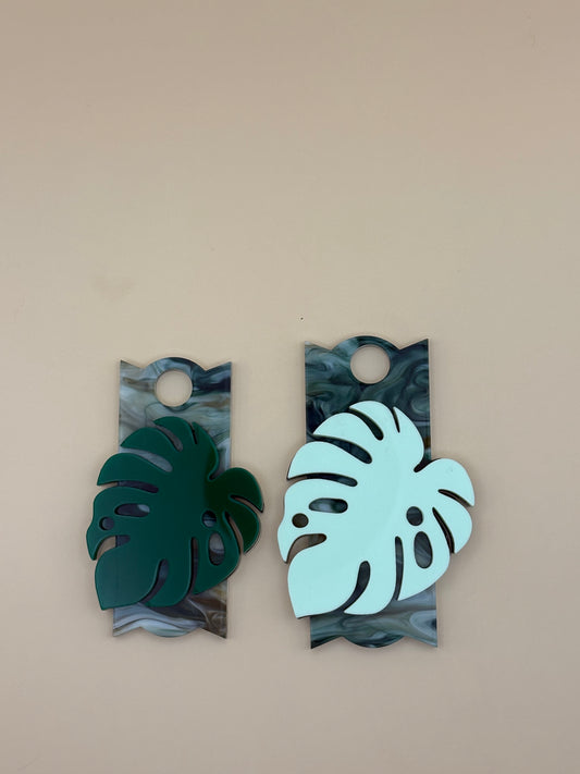 Monstera Tumbler Topper