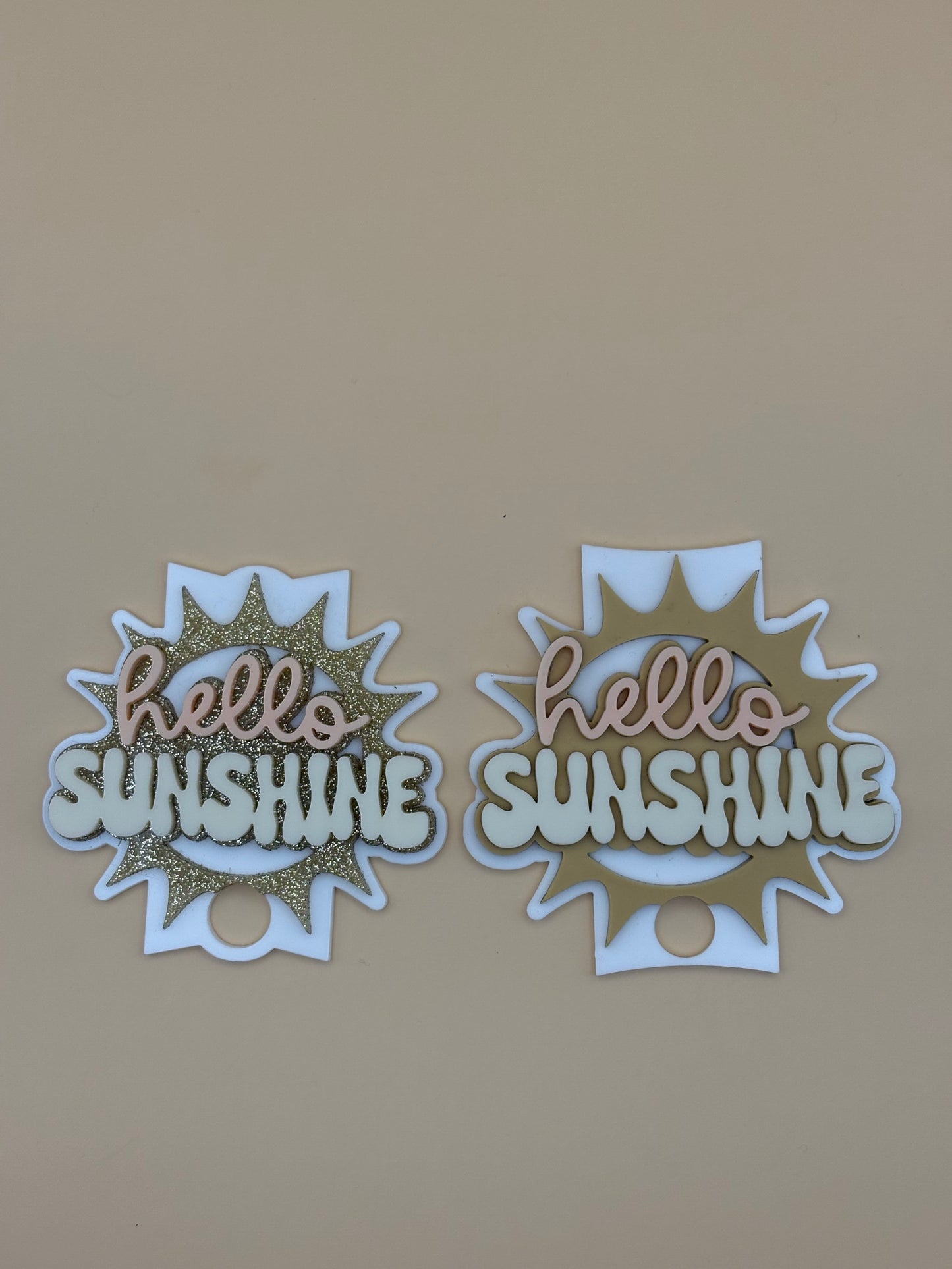 Hello Sunshine Tumbler Topper