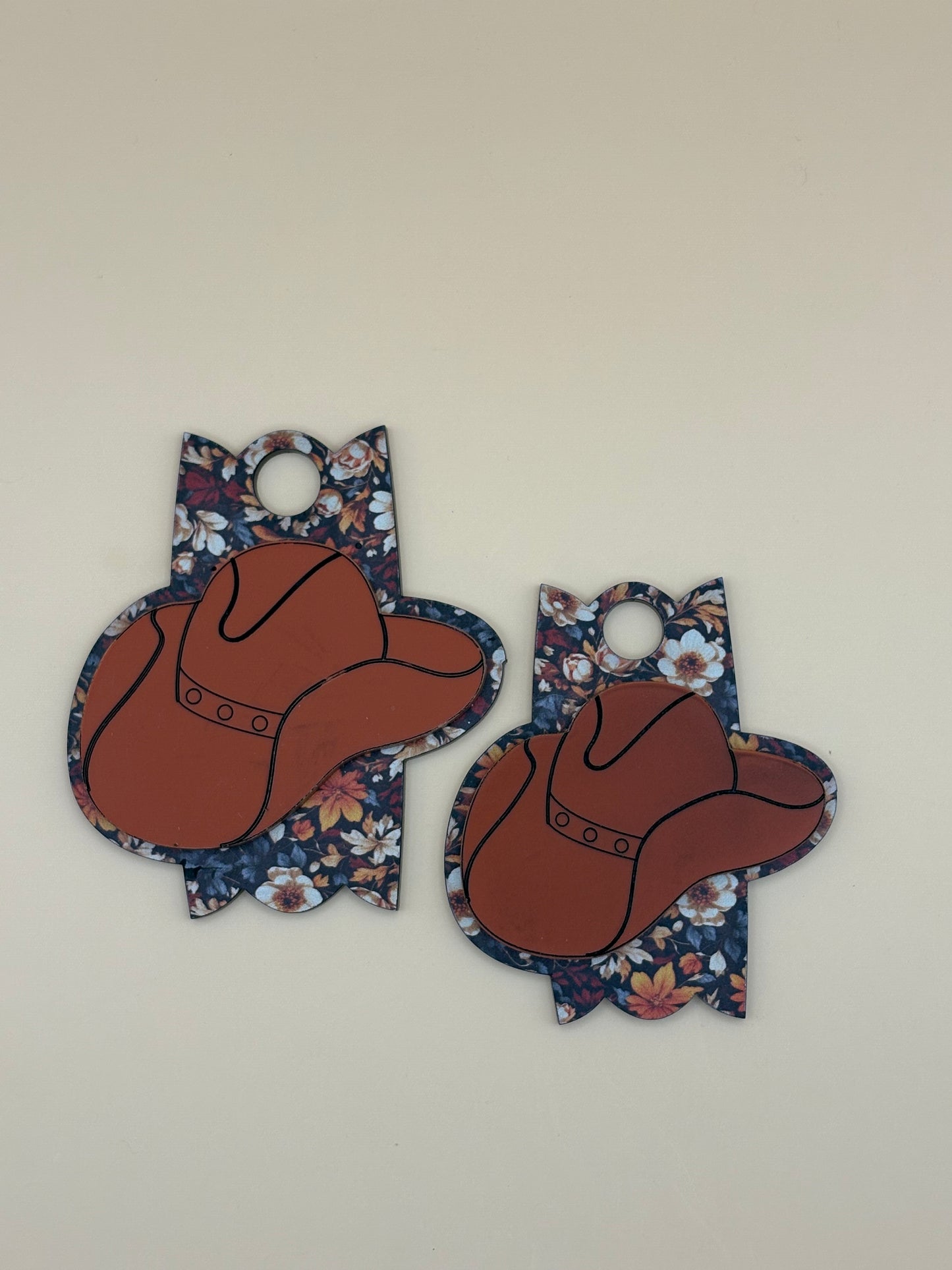 Cowboy Hat Tumbler Topper