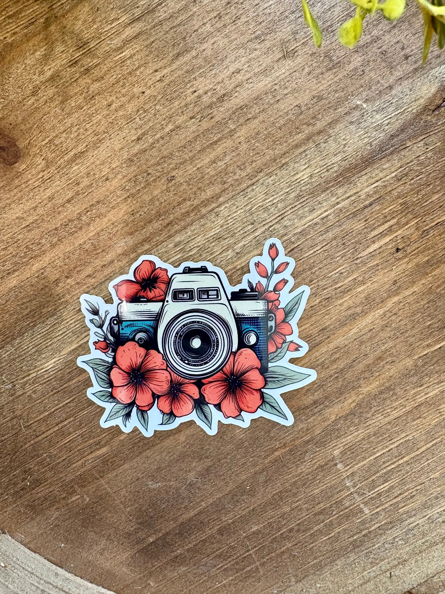 Vintage Camera Sticker