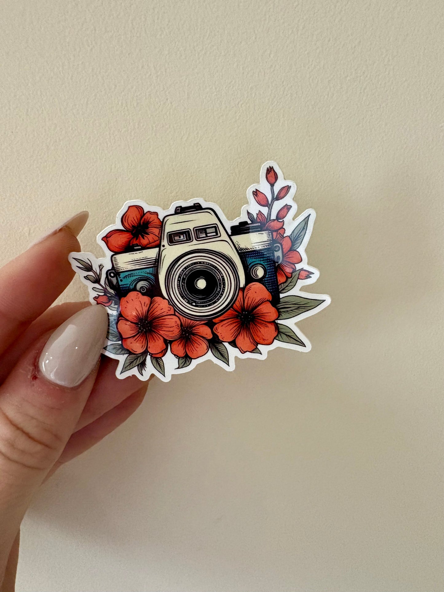 Vintage Camera Sticker