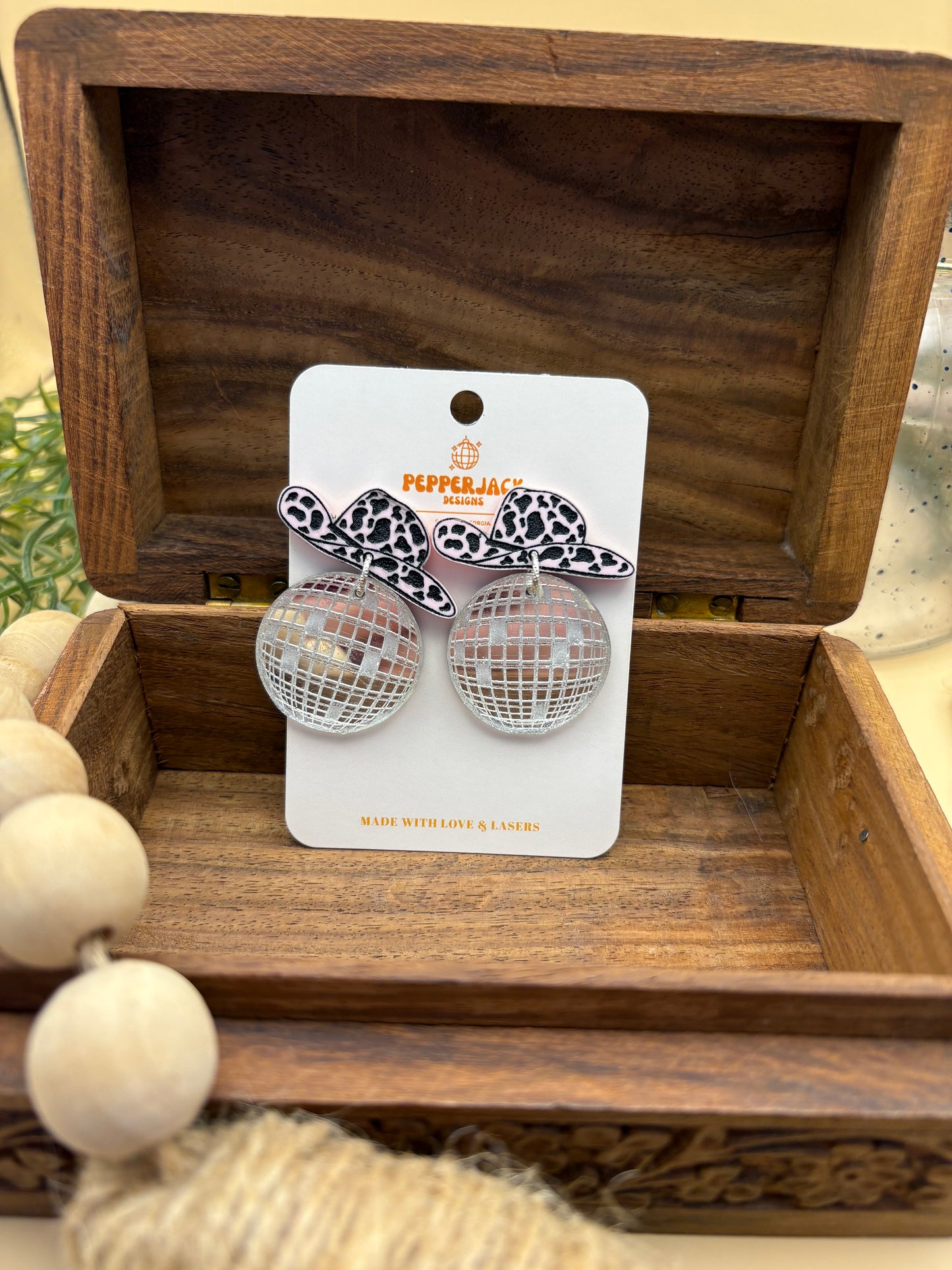 Disco Cowgirl Earrings