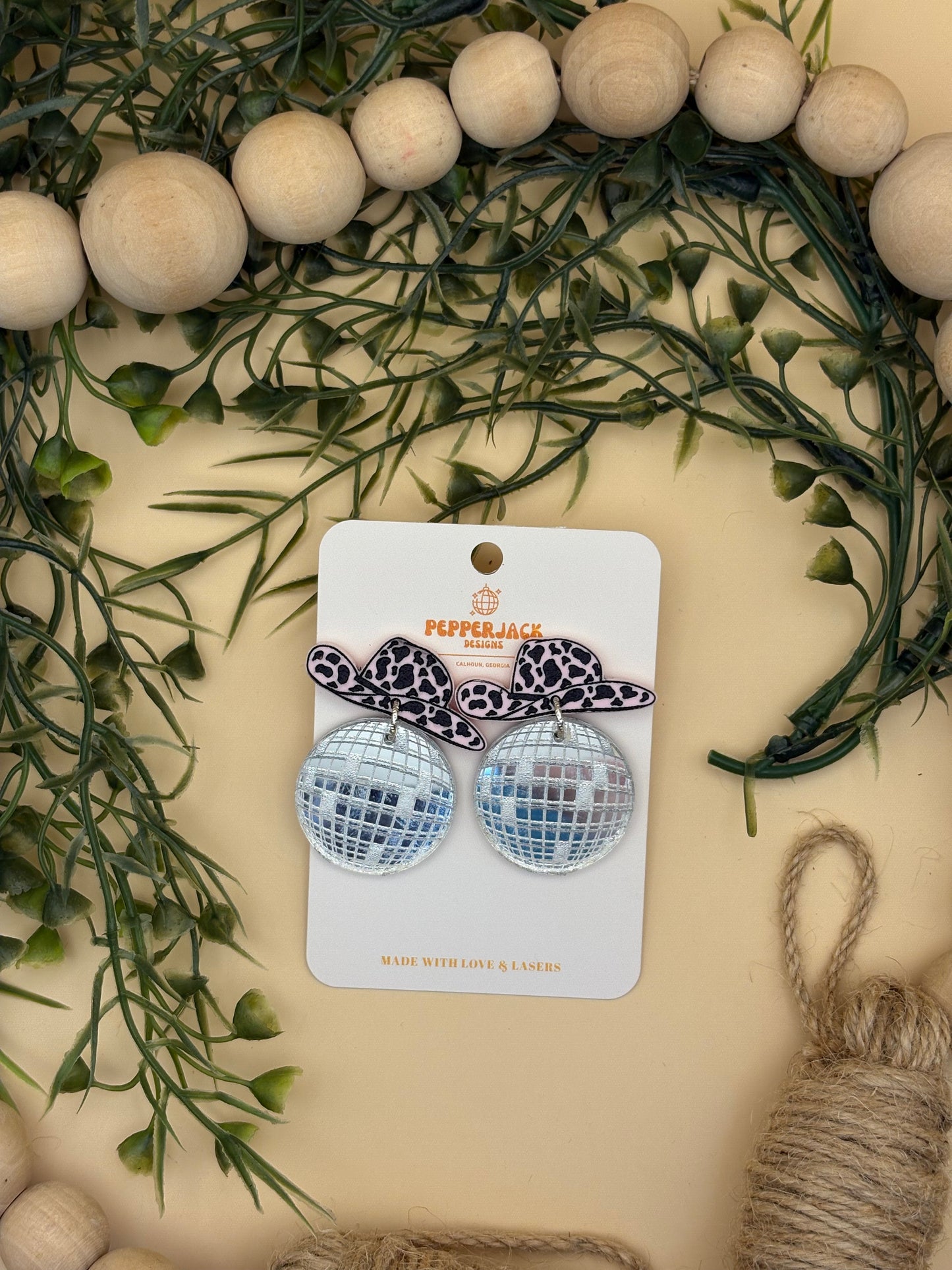 Disco Cowgirl Earrings