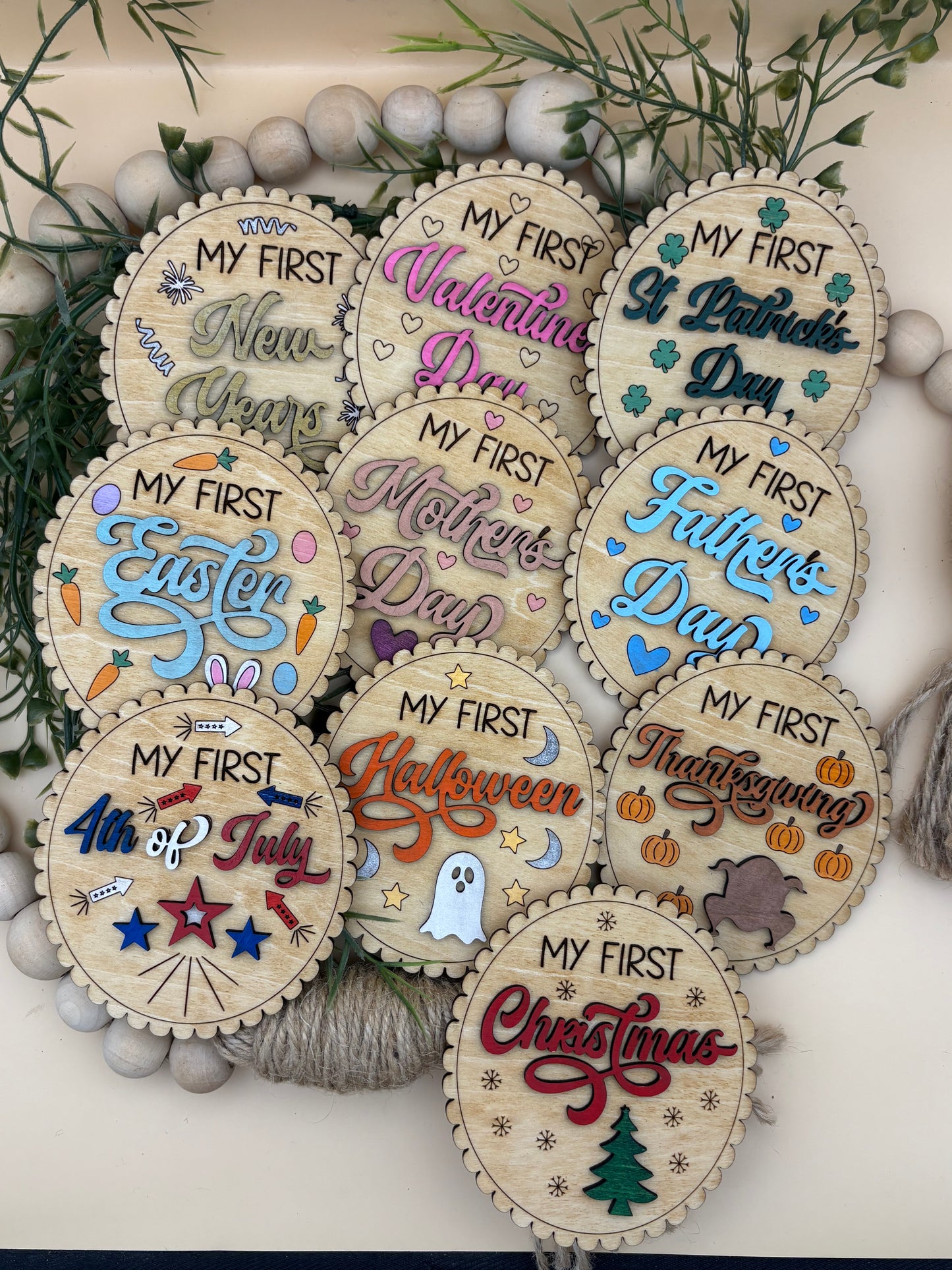 Baby's First Holiday Milestone Signs