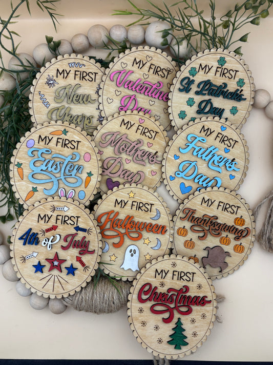 Baby's First Holiday Milestone Signs