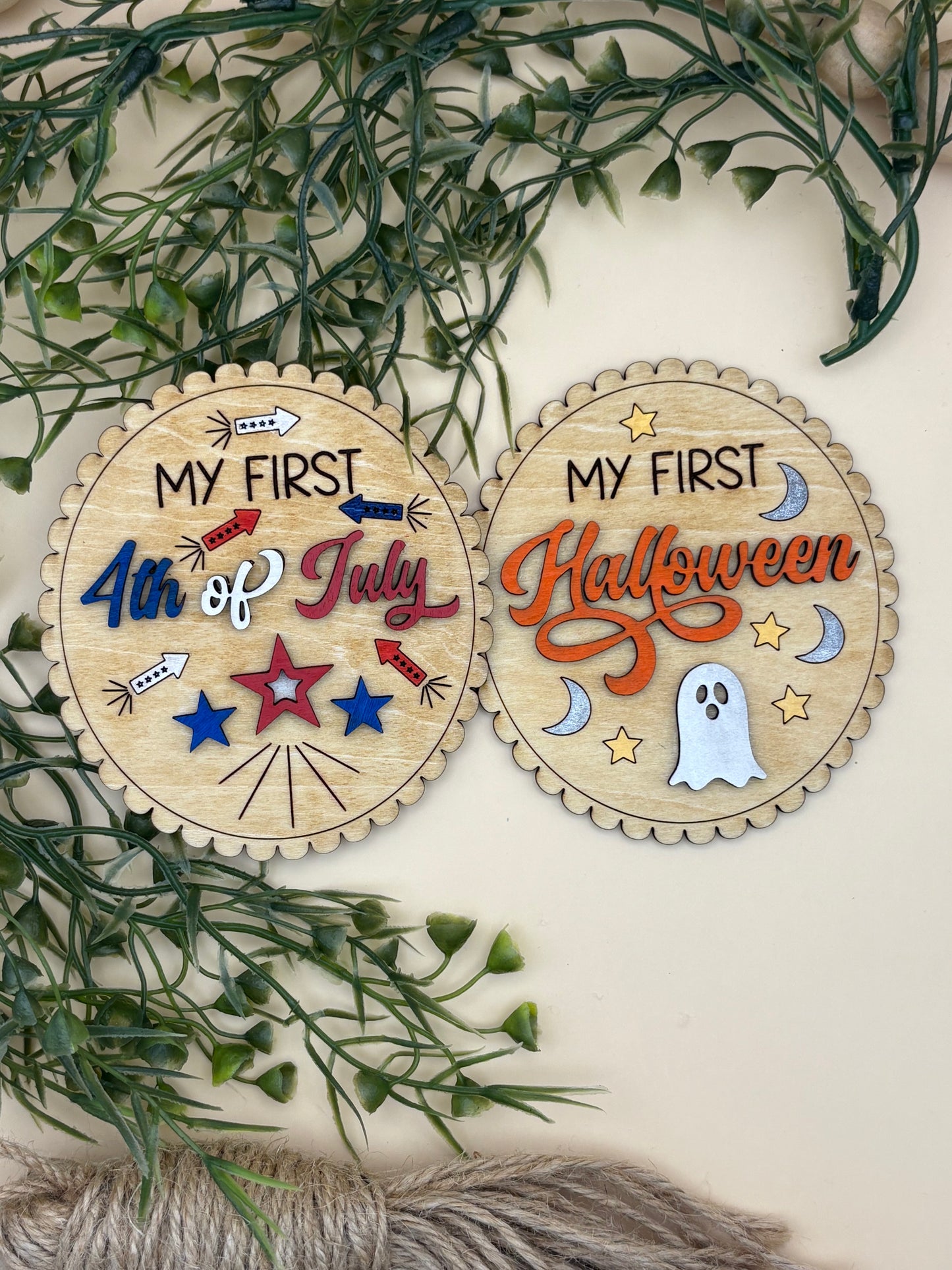 Baby's First Holiday Milestone Signs
