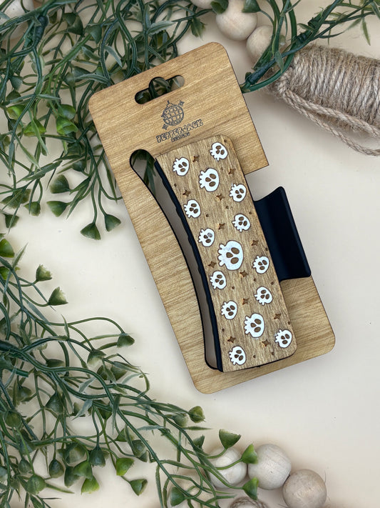 Skulls & Sparkles Claw Clip