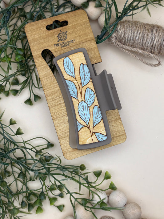 Eucalyptus Leaves Claw Clip