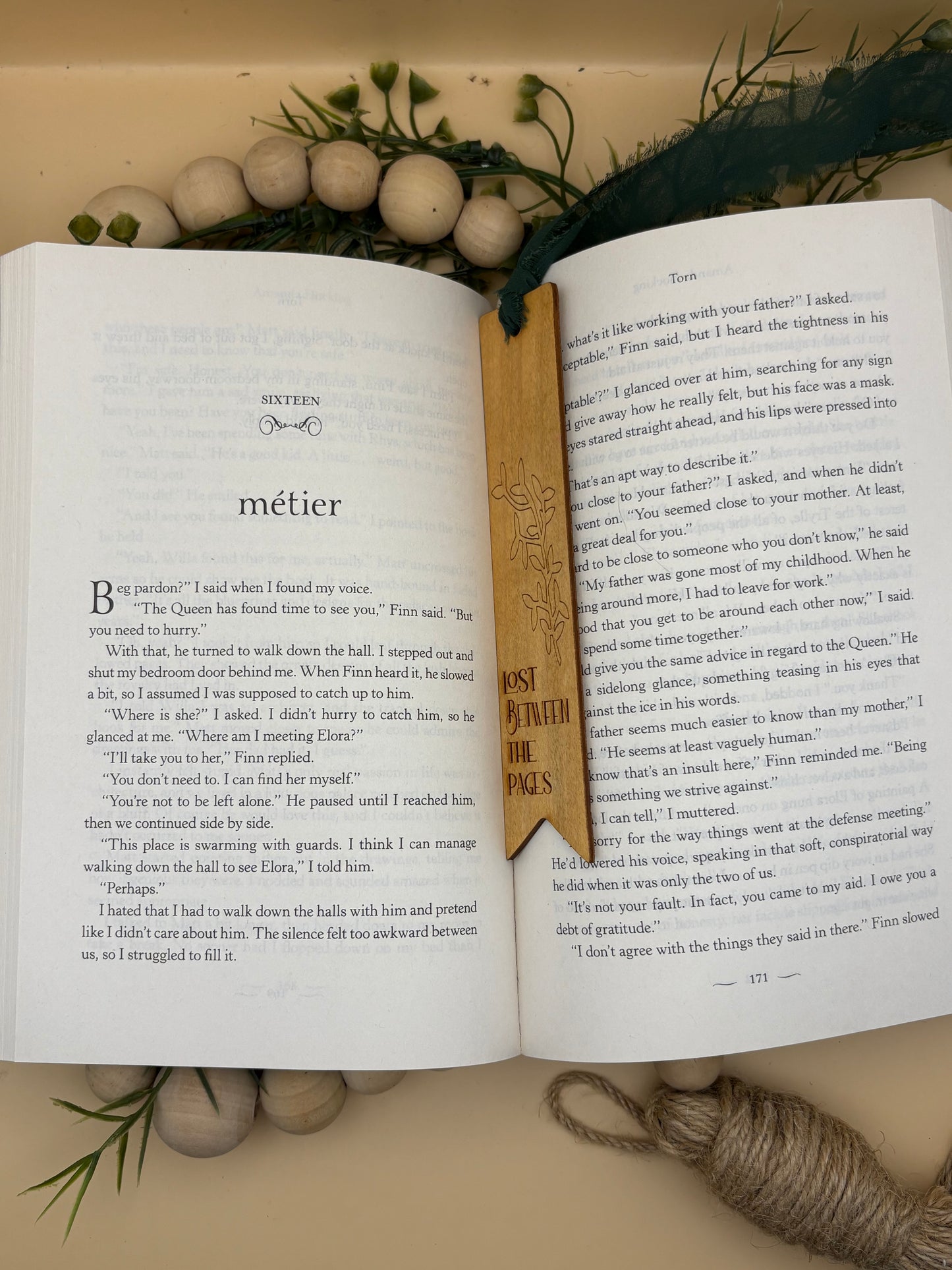 Lost Between The Pages Bookmark