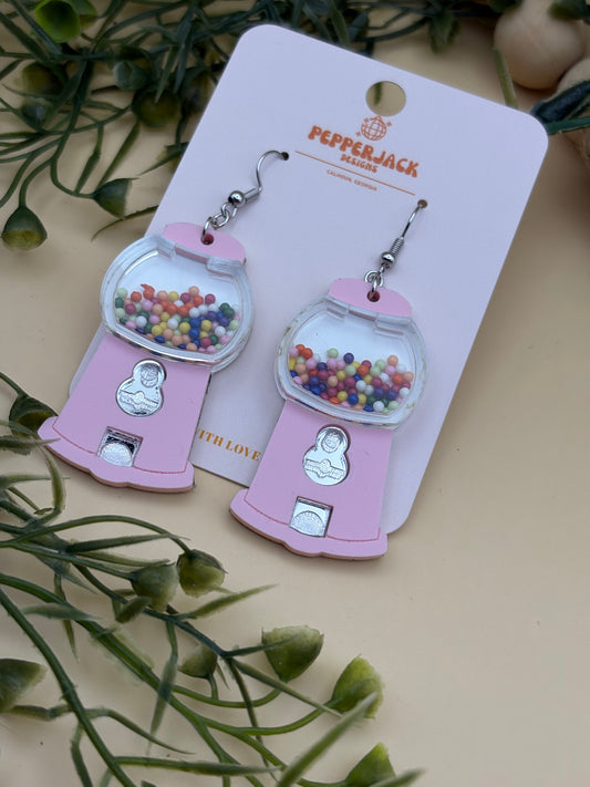 Gumball Machine Earrings