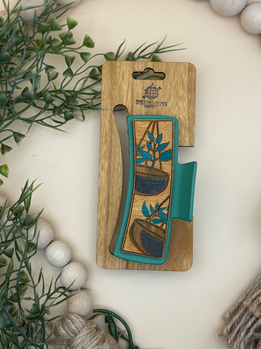 Hanging Plants Hair/Claw Clip