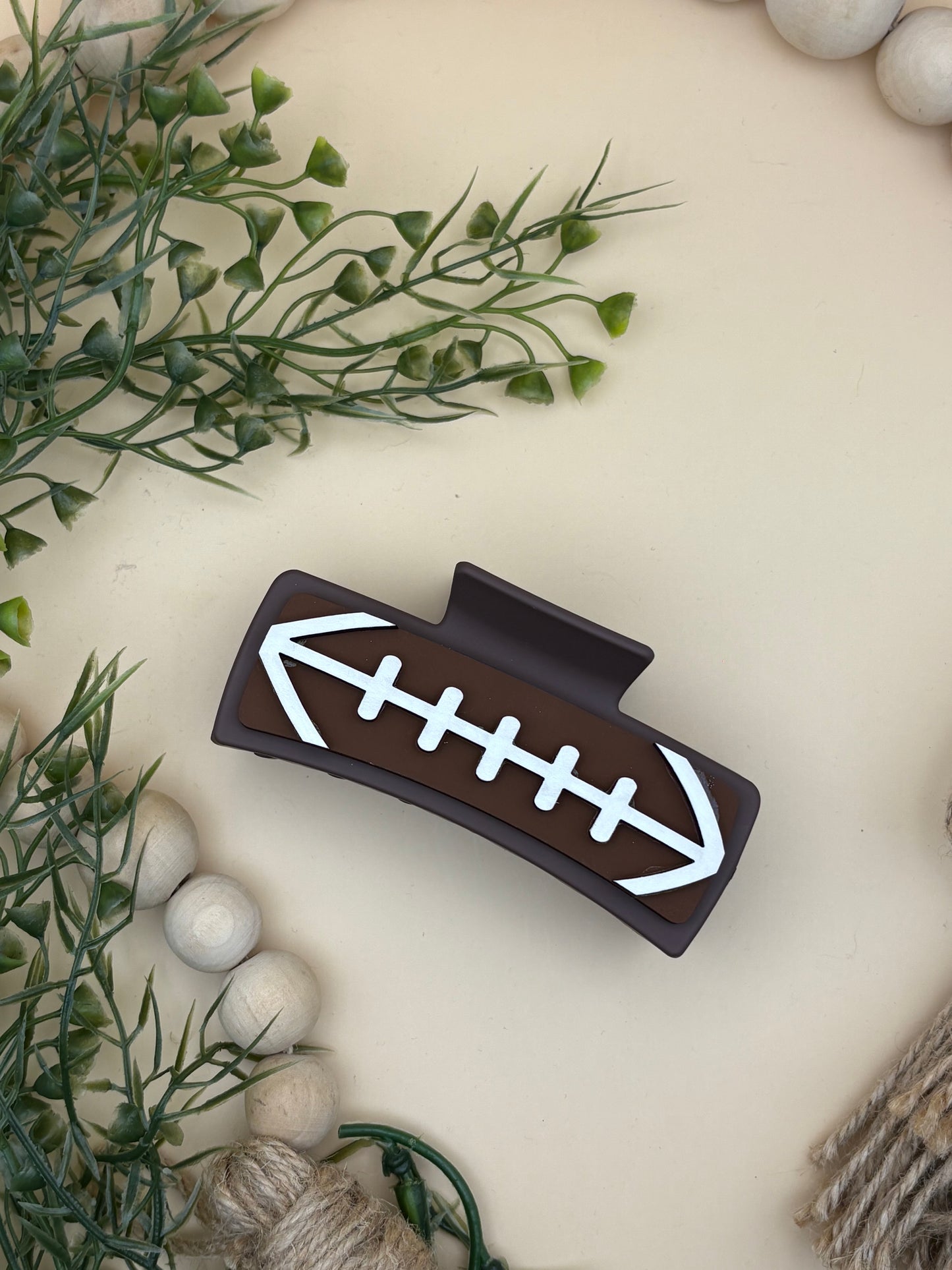 Football Hair/Claw Clip