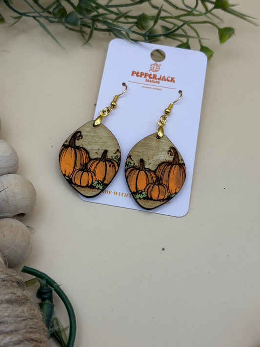 Pumpkin Patch Earrings