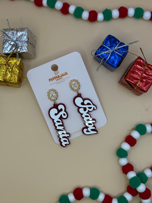 Santa Baby Earrings