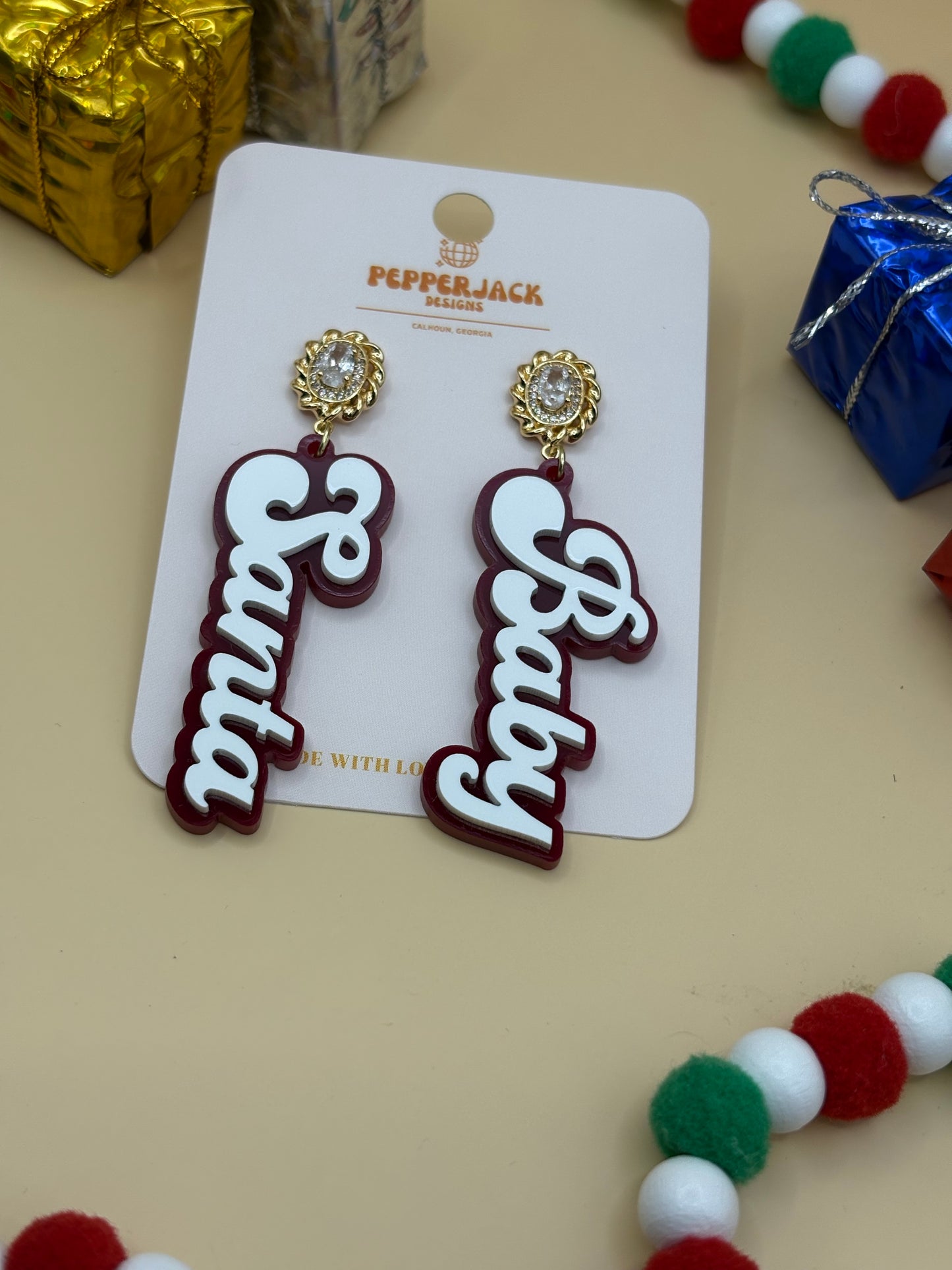 Santa Baby Earrings
