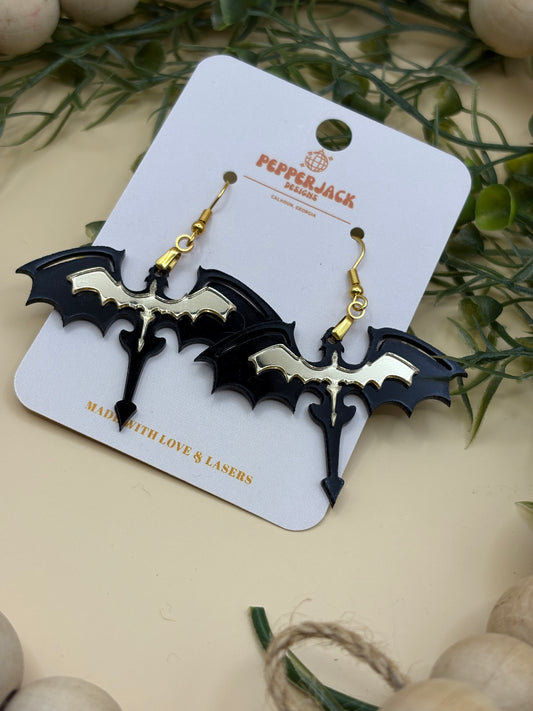 Fourth Wing Dragon Earrings