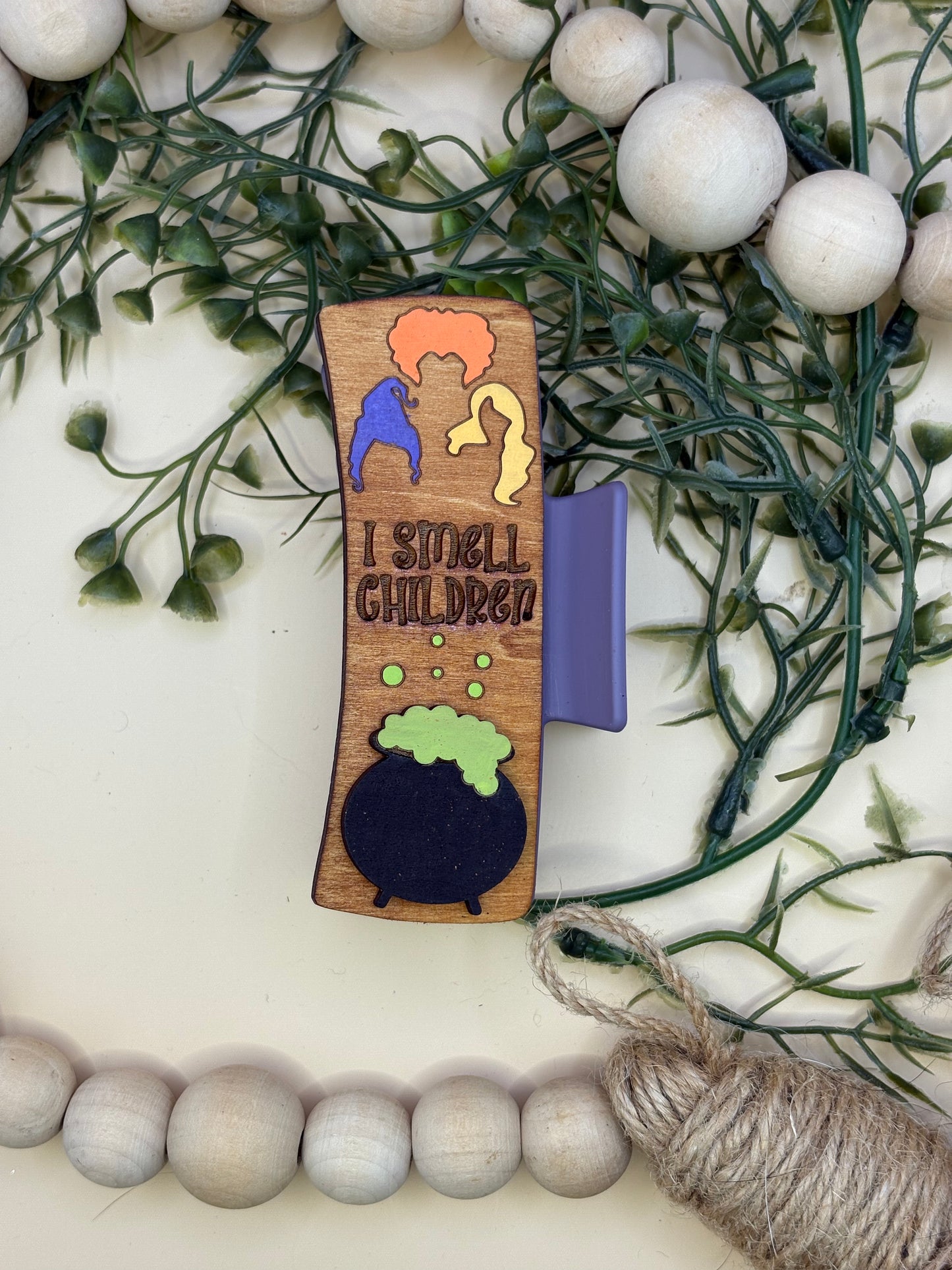 I Smell Children - Sanderson Sisters - Claw Clip