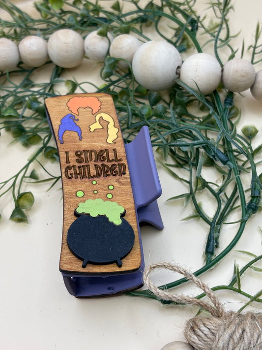 I Smell Children - Sanderson Sisters - Claw Clip