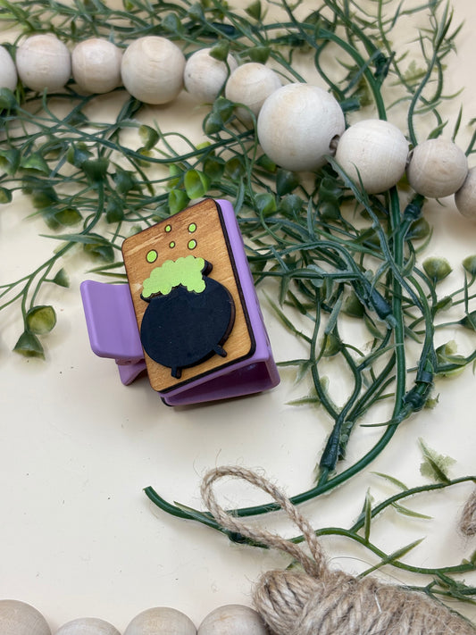 Cauldron Mini Claw Clip