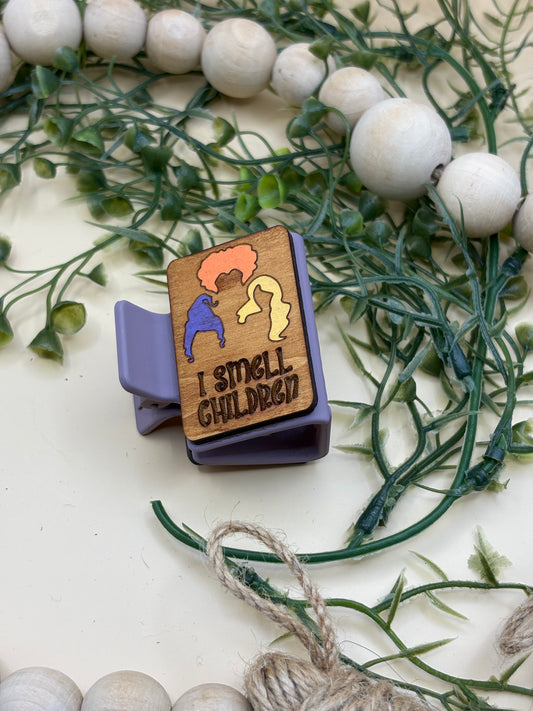Sanderson Sisters I Smell Children Mini Claw Clip
