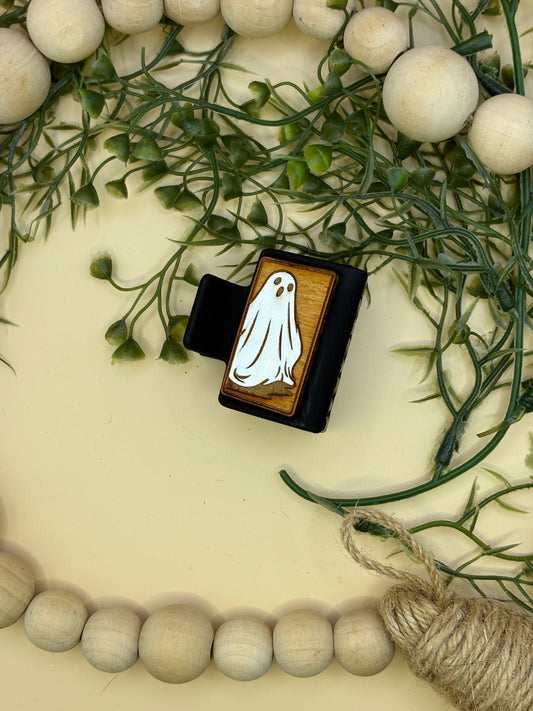 Ghost Mini Claw Clip