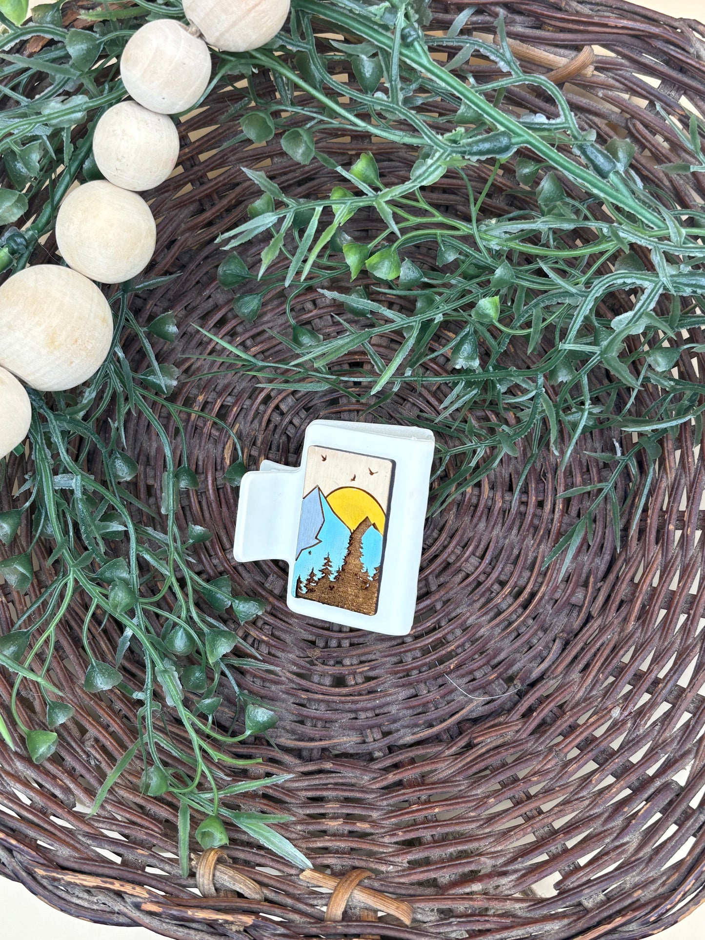 Mountains Mini Claw Clip