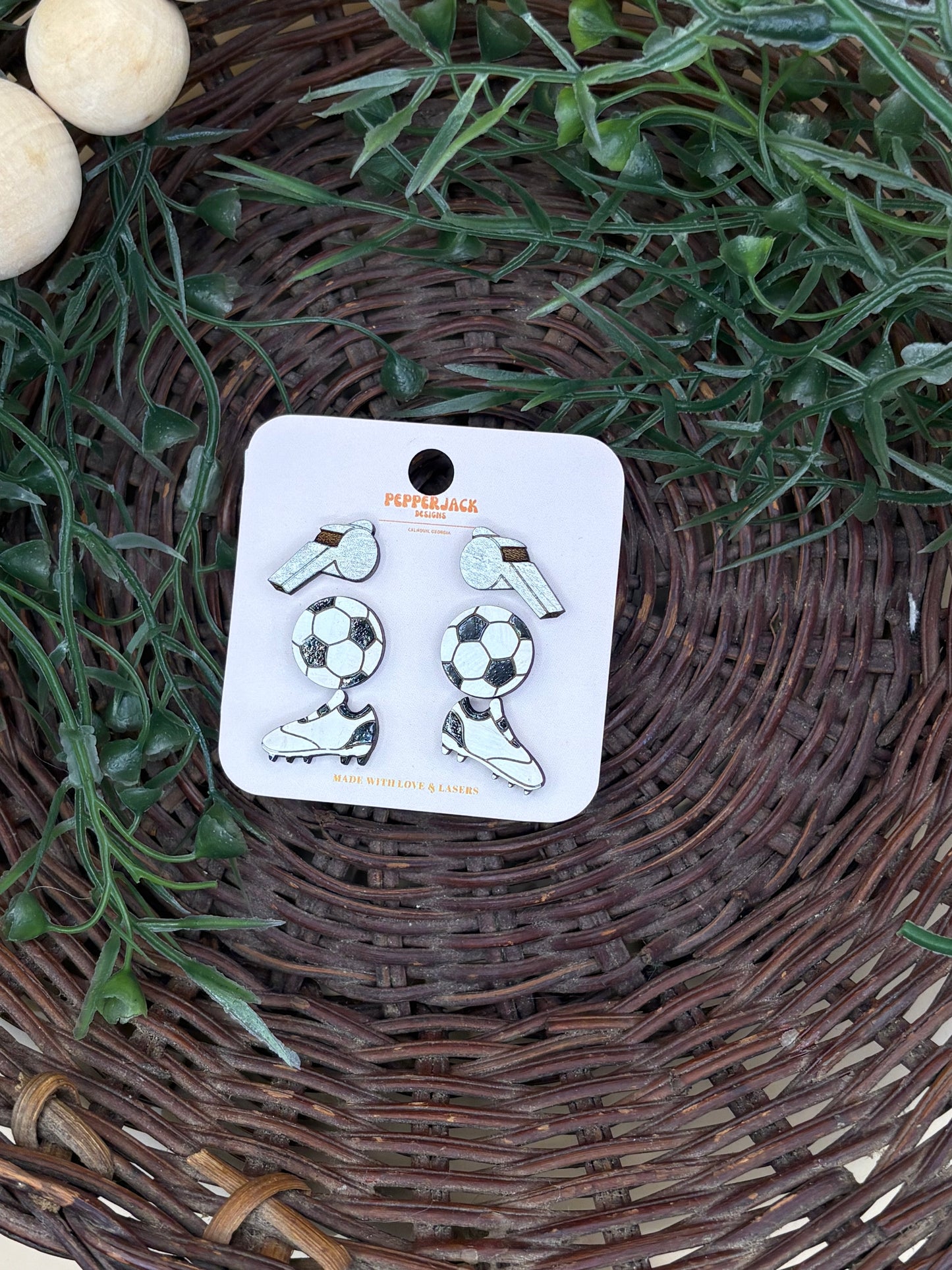 Soccer Studs Set of 3