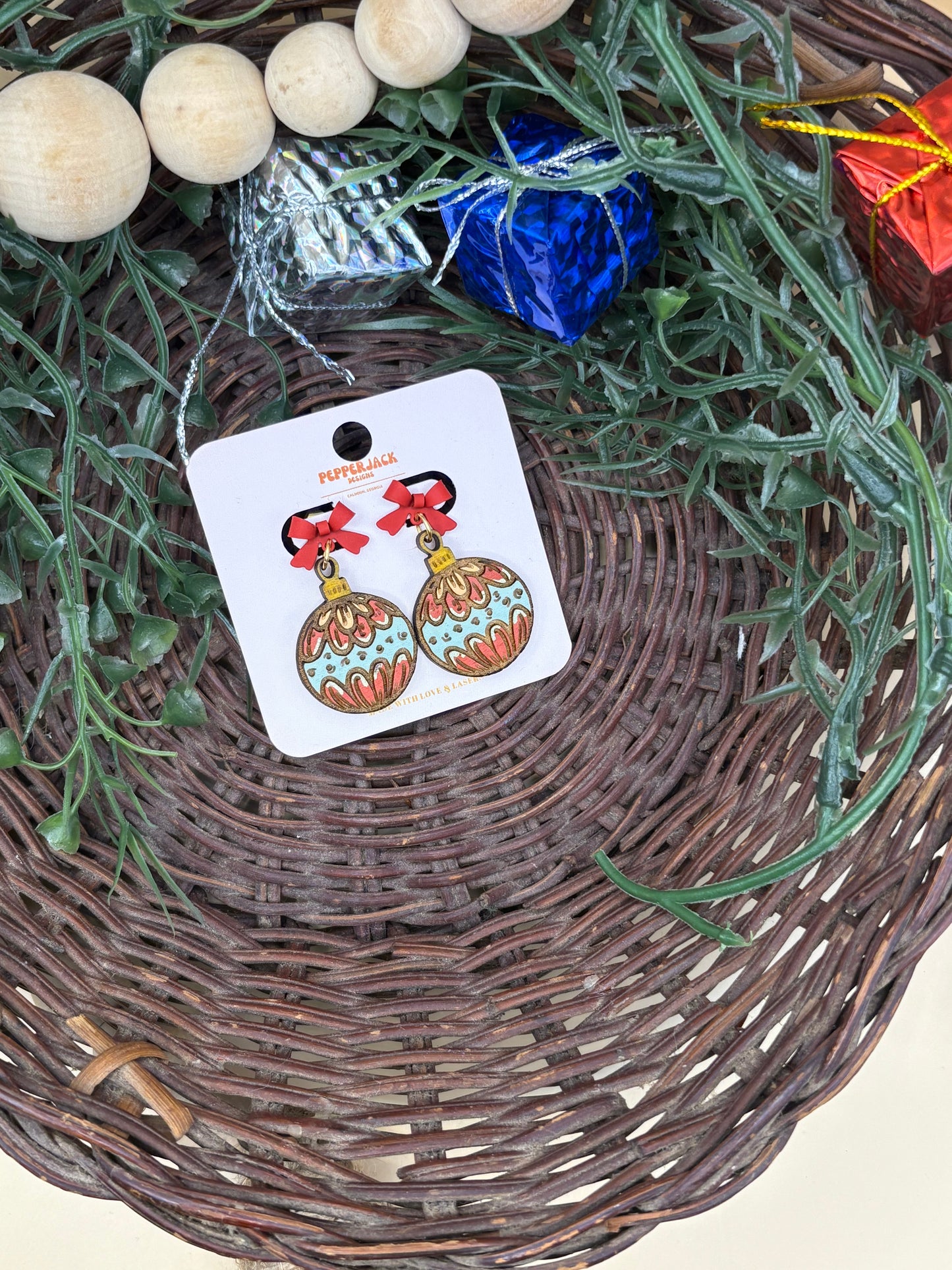 Cute Christmas Ornament Earrings