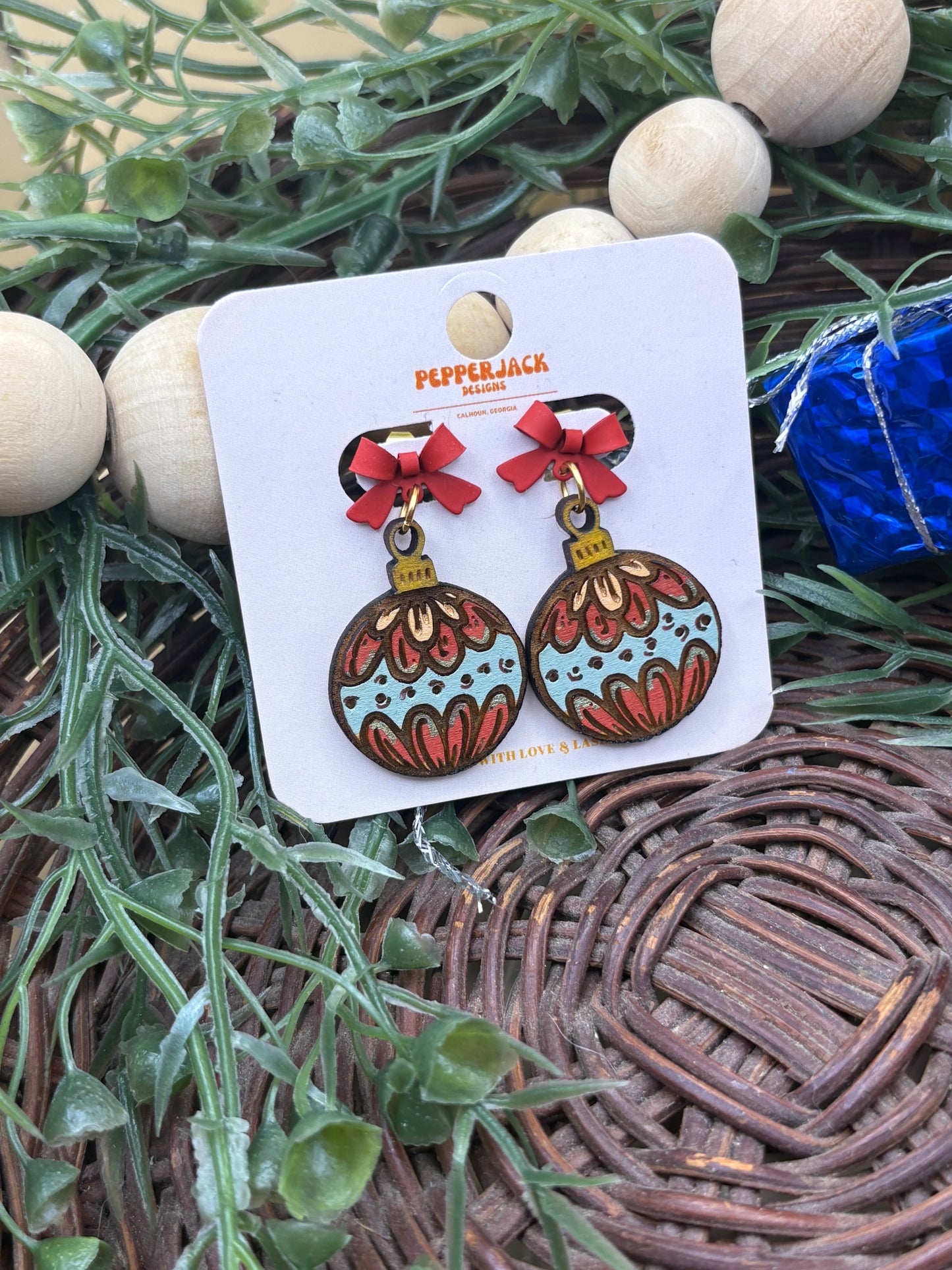 Cute Christmas Ornament Earrings