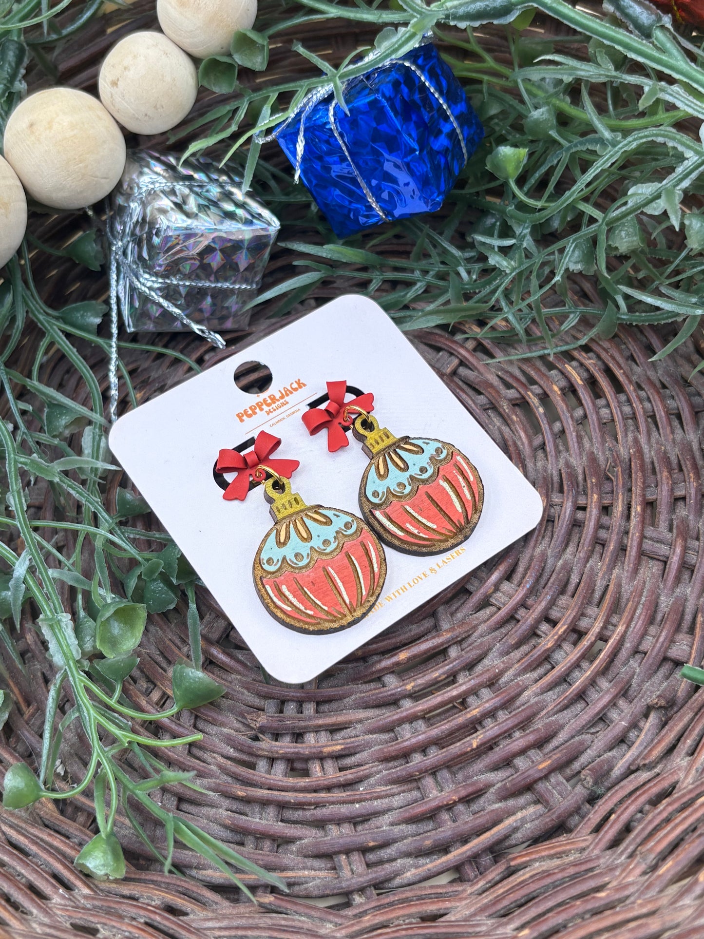 Cute Christmas Ornament Earrings