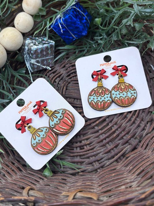 Cute Christmas Ornament Earrings