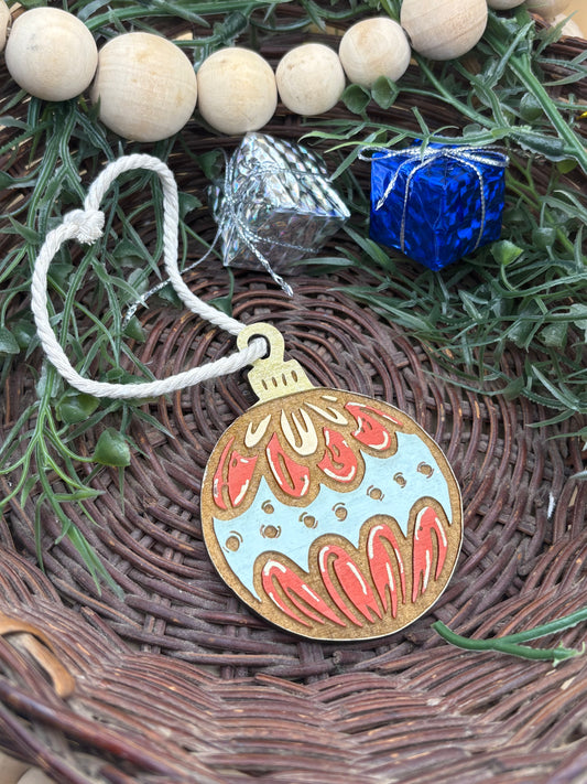 Boho Bauble Christmas Ornament