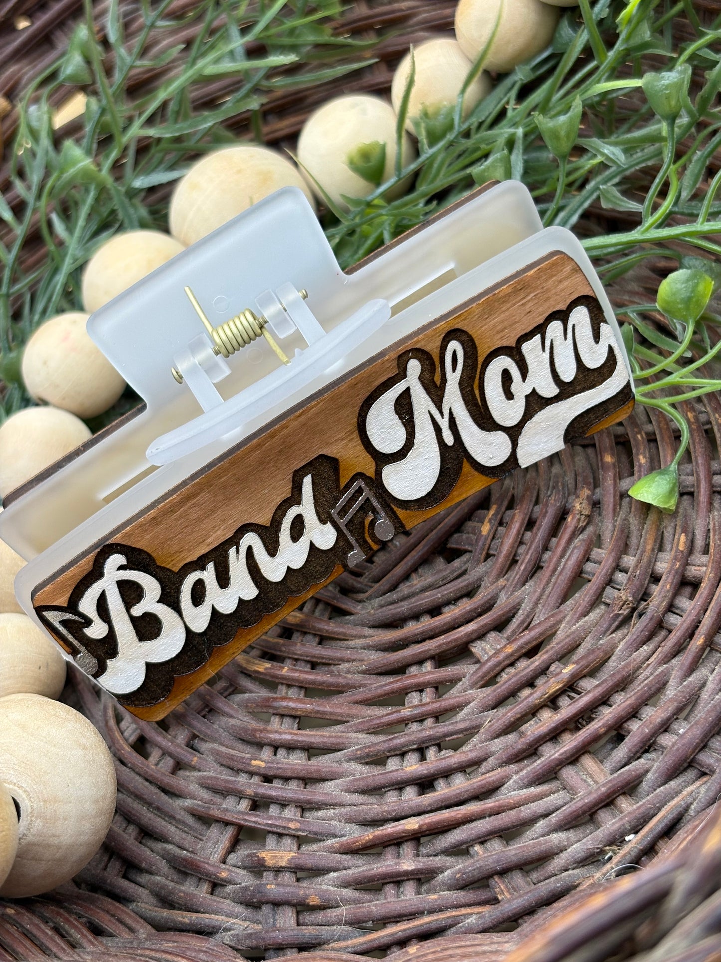 Band Mom Hair/Claw Clip
