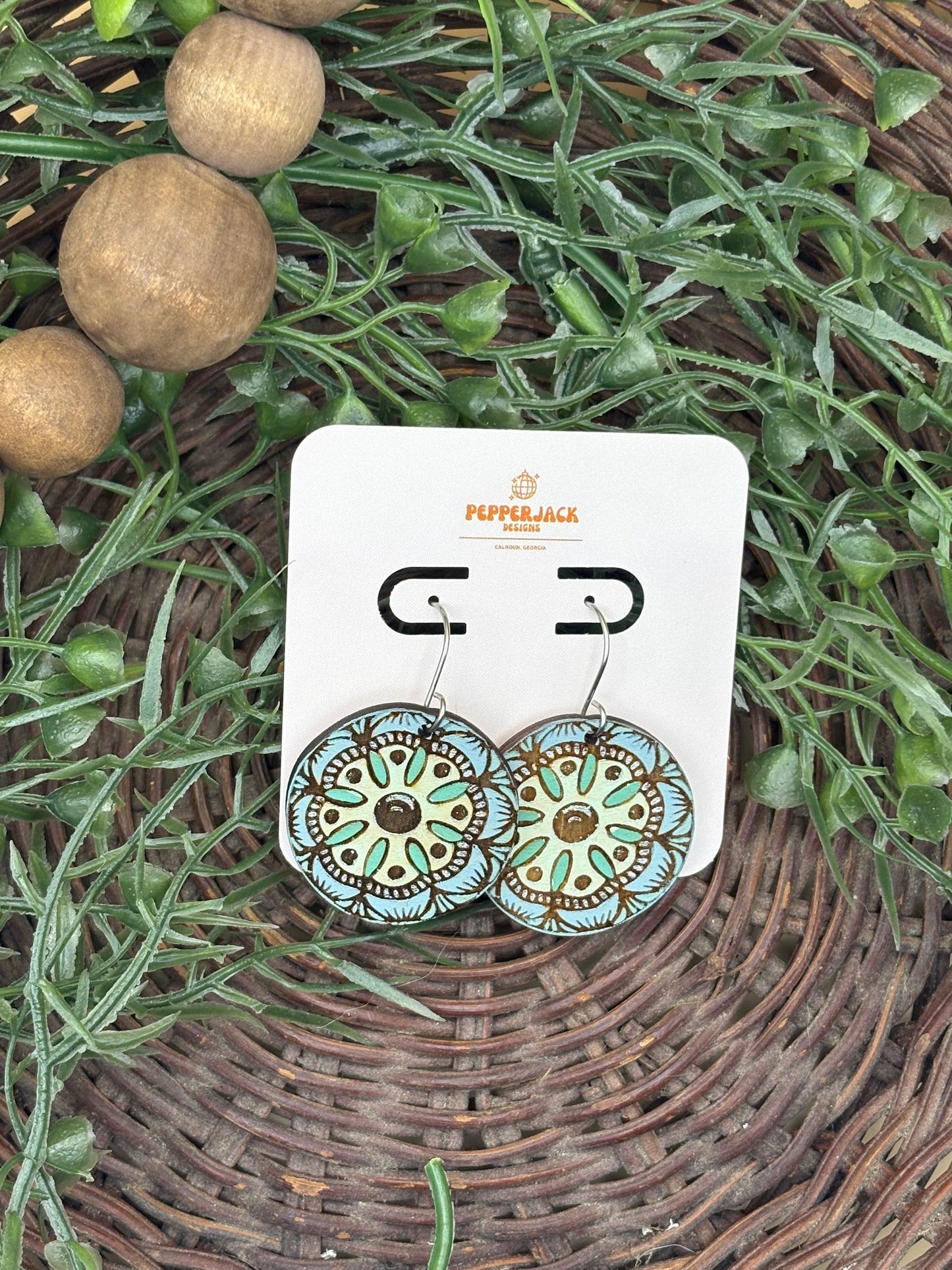 Cottage Mandala Earrings