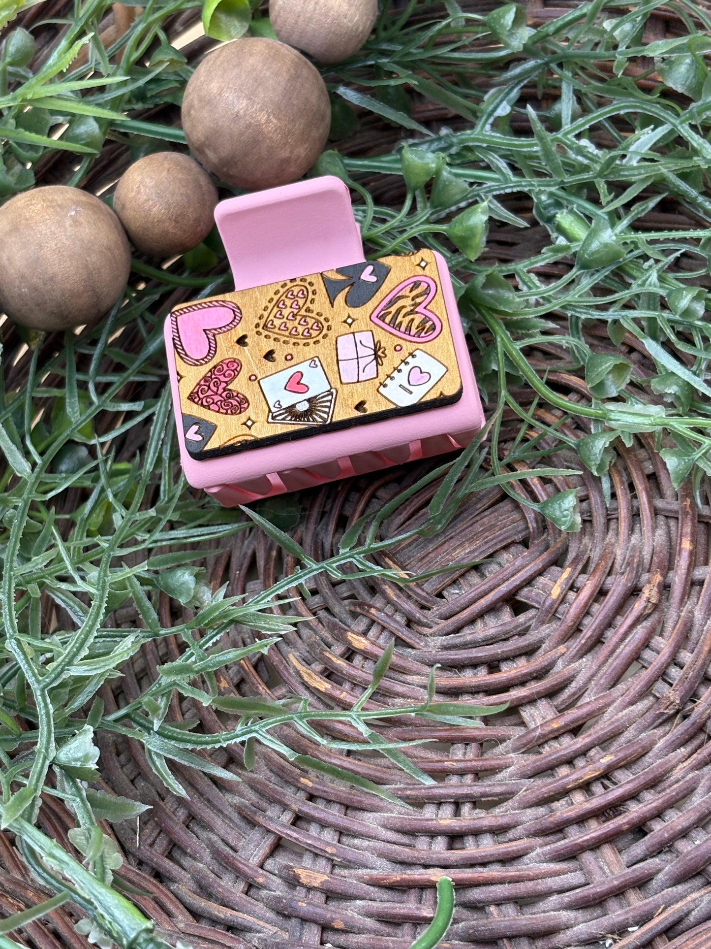 Valentine's Day Hair/Claw Clips