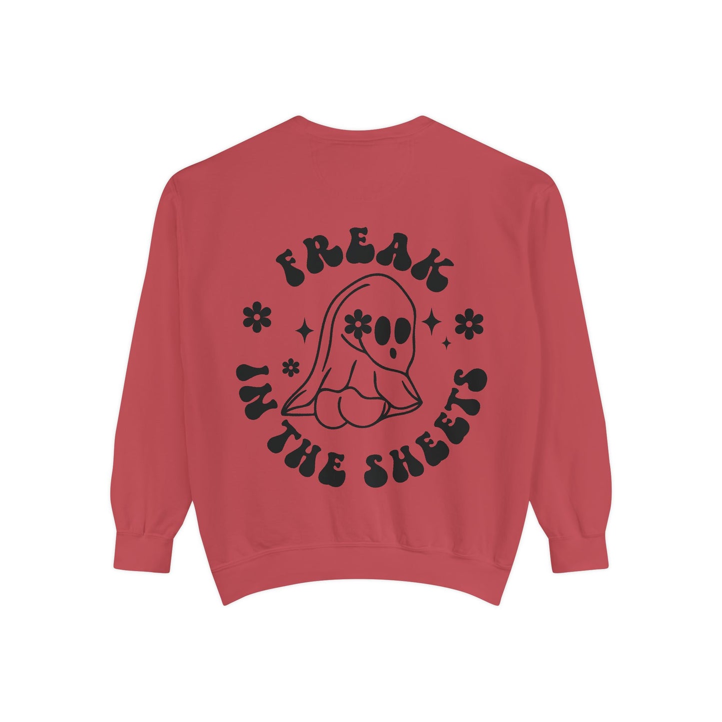 Freak in the Sheets Sweatshirt, Cozy Ghost-Themed Pullover, Cute Sweatshirt, Halloween Gift, Casual Style | Cute Ghost Crewneck | Halloween