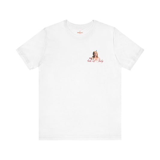 You Look Like The 4th Of July - Makes Me Want A Hotdog Real Bad - Bella Canvas Soft Style T-Shirt XS-5XL