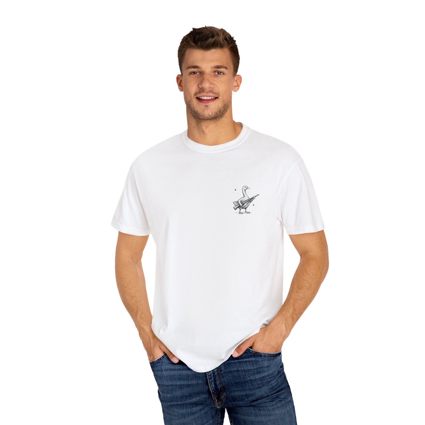Today I'm A Serious Goose | Funny Goose T-Shirt, Casual Graphic Tee, Humorous Gift, Bird Lovers Apparel, Quirky Everyday Wear | Funny Tshirt