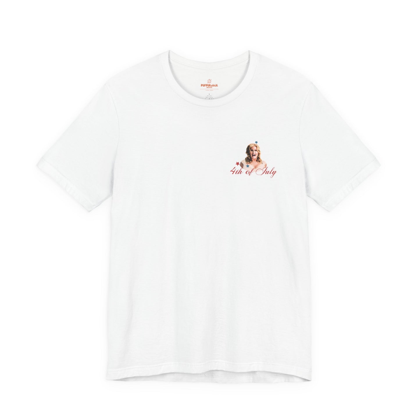 You Look Like The 4th Of July - Makes Me Want A Hotdog Real Bad - Bella Canvas Soft Style T-Shirt XS-5XL