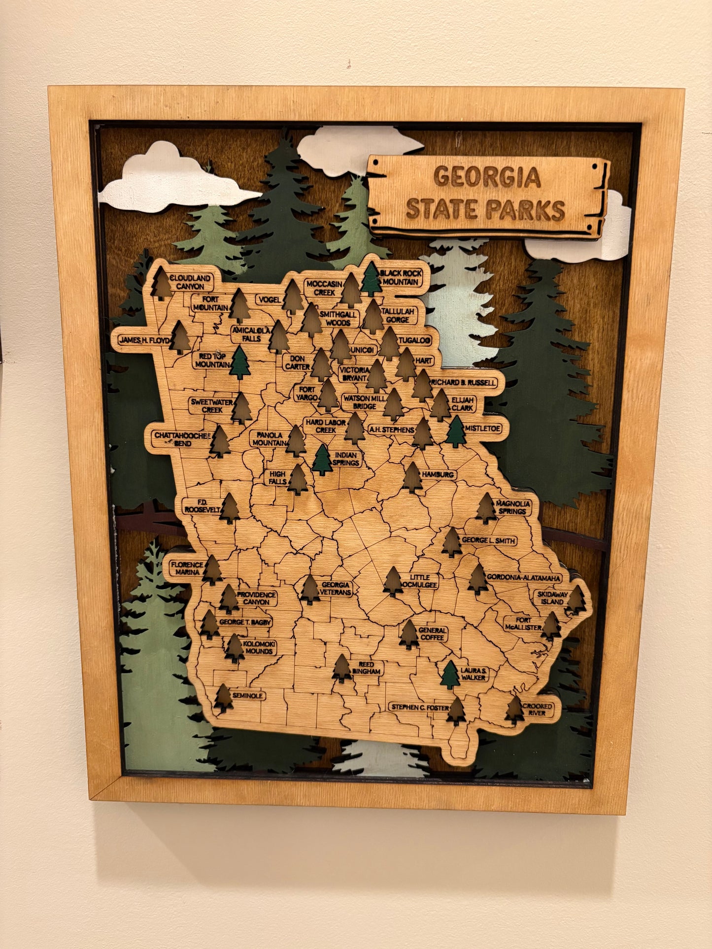 Georgia State Parks Sign
