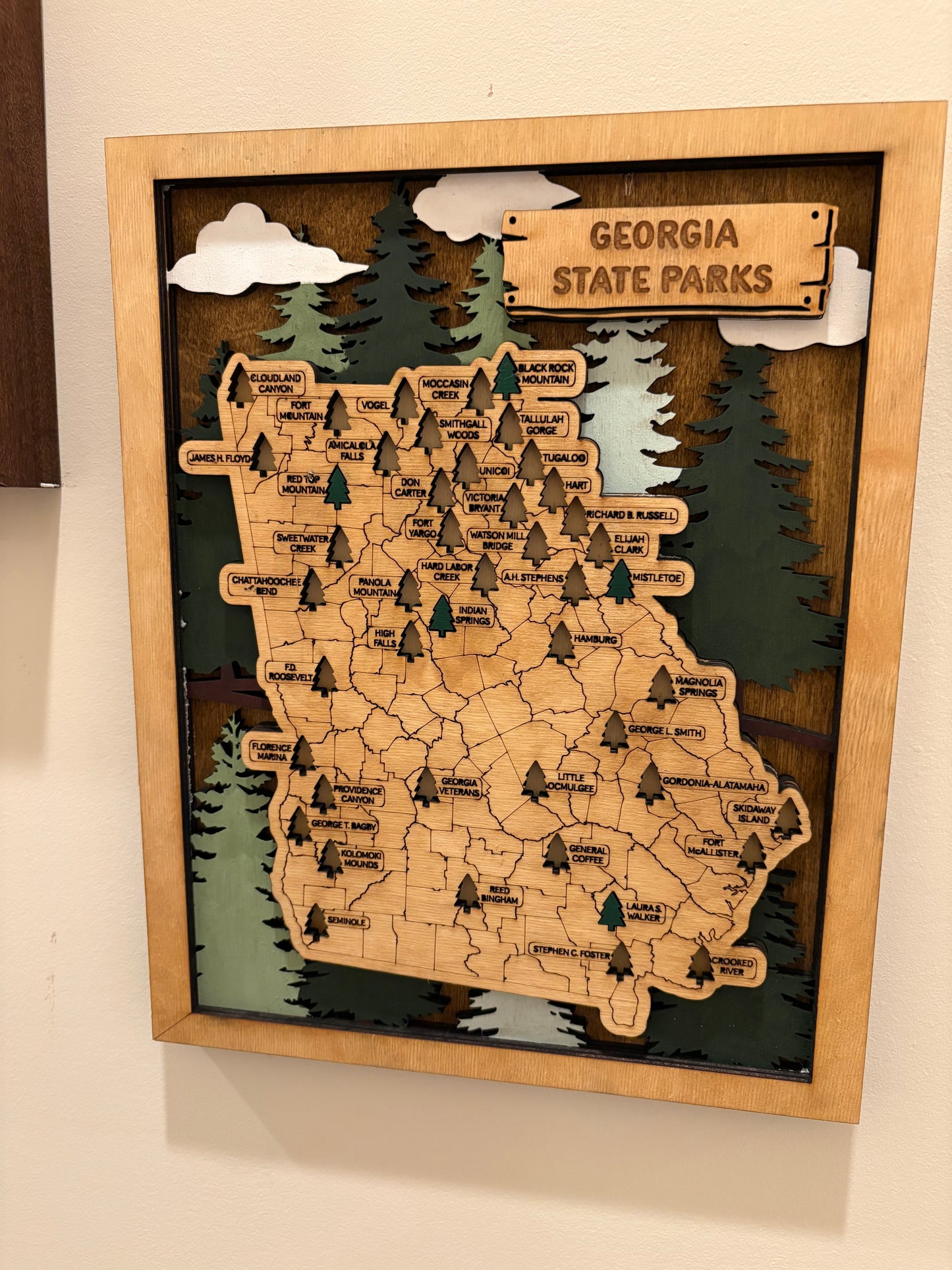 Georgia State Parks Sign